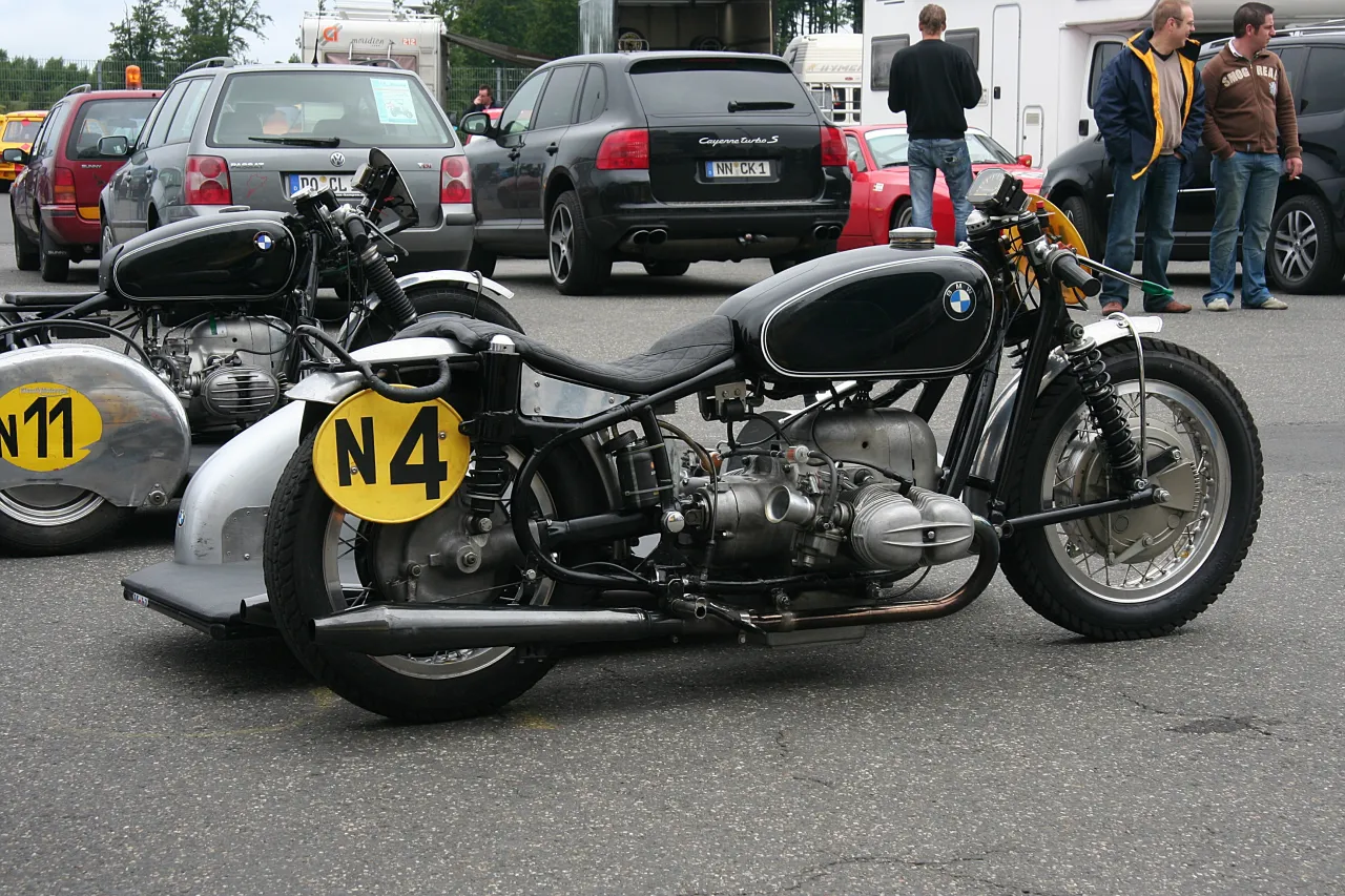 BMW R69S classic motorcycle 1959
