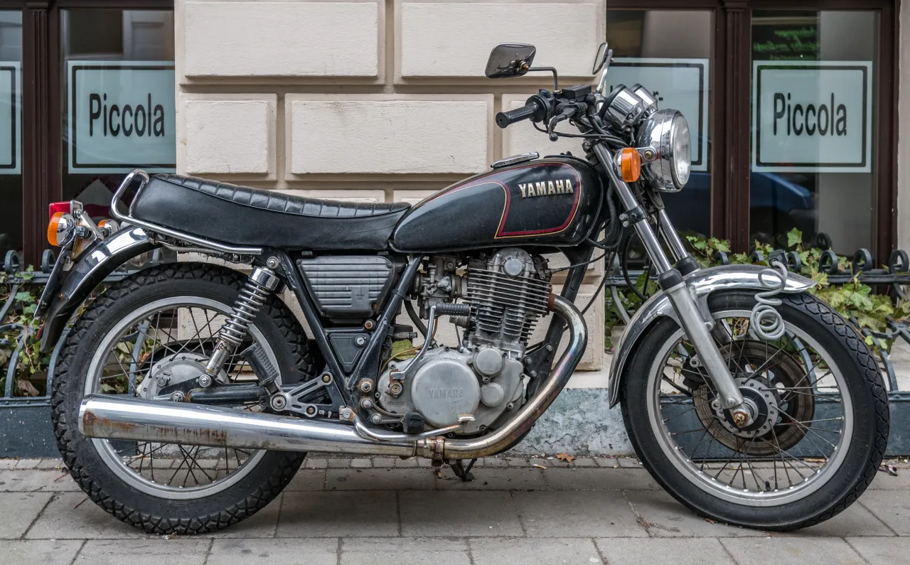 Yamaha SR 500 motorcycle