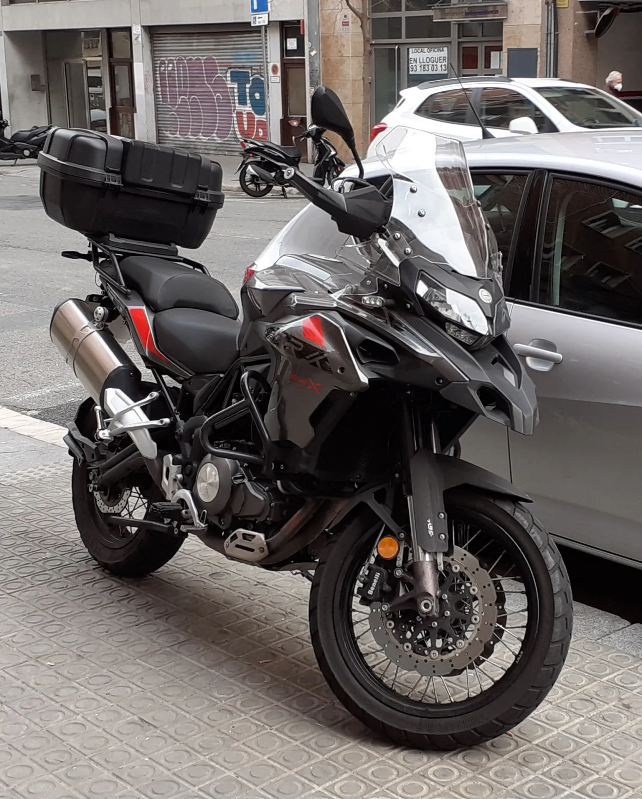 Benelli TRK 502X adventure motorcycle