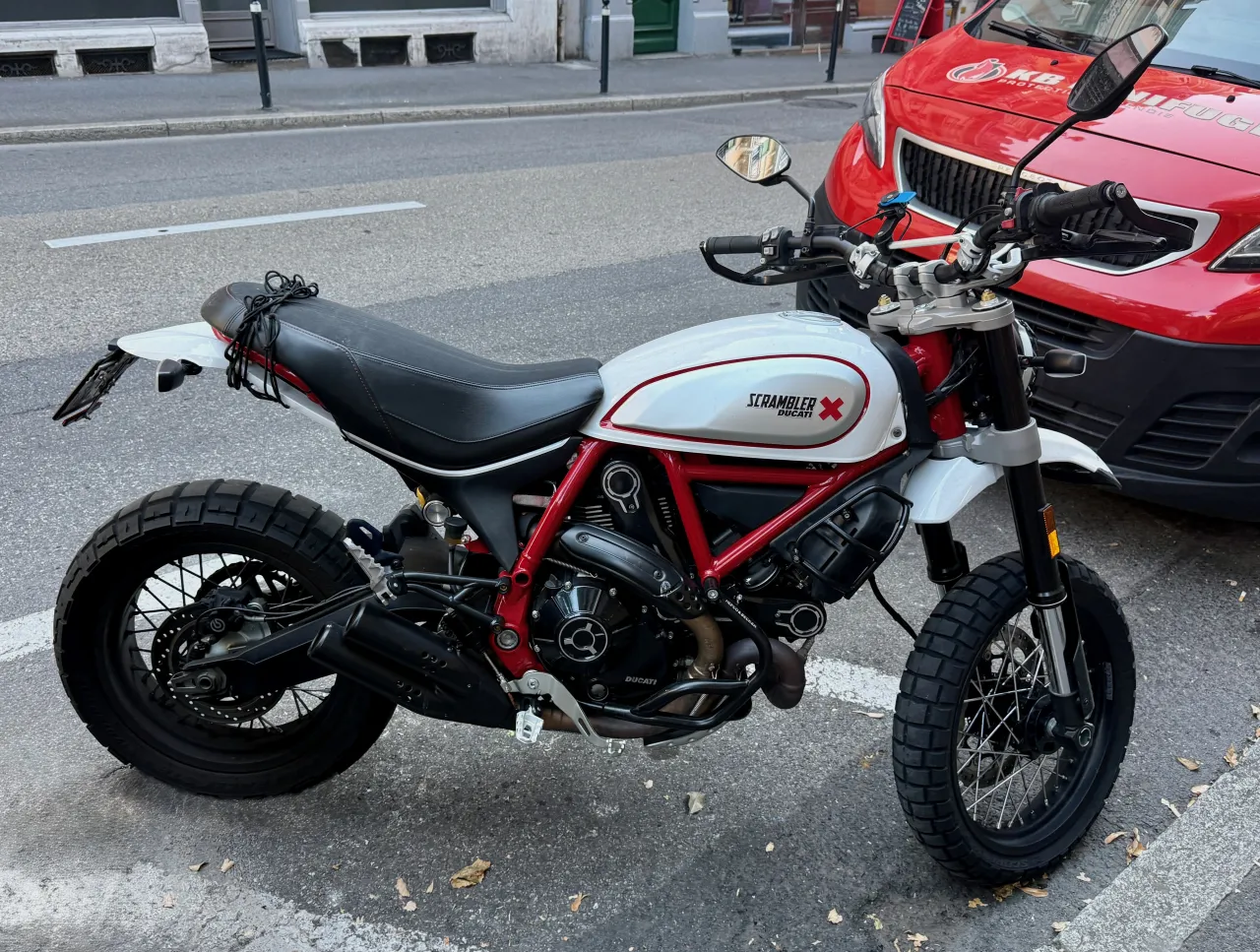 Ducati Scrambler Desert Sled motorcycle