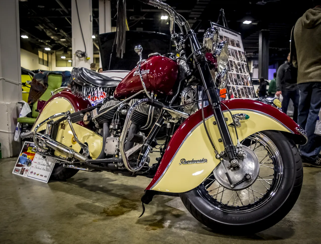1951 Indian Chief klassieke cruiser
