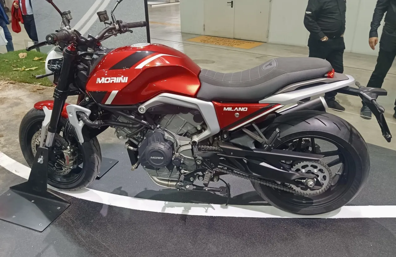 Moto Morini Milano 1200 op EICMA 2024