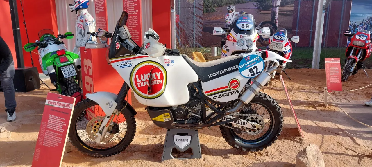 Cagiva 900 Elefant Dakar avontuursmotorfiets