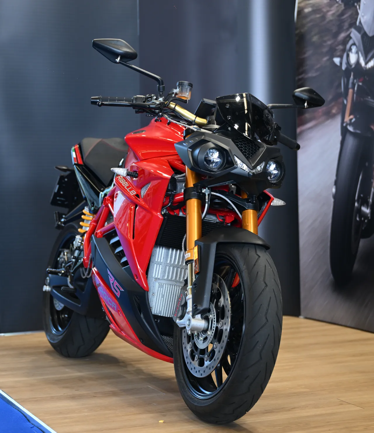 Energica Eva Ribelle RS electric adventure tourer