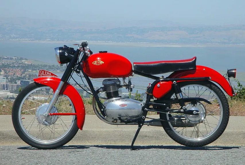 Classic Gilera 150 Sport motorcycle from 1954