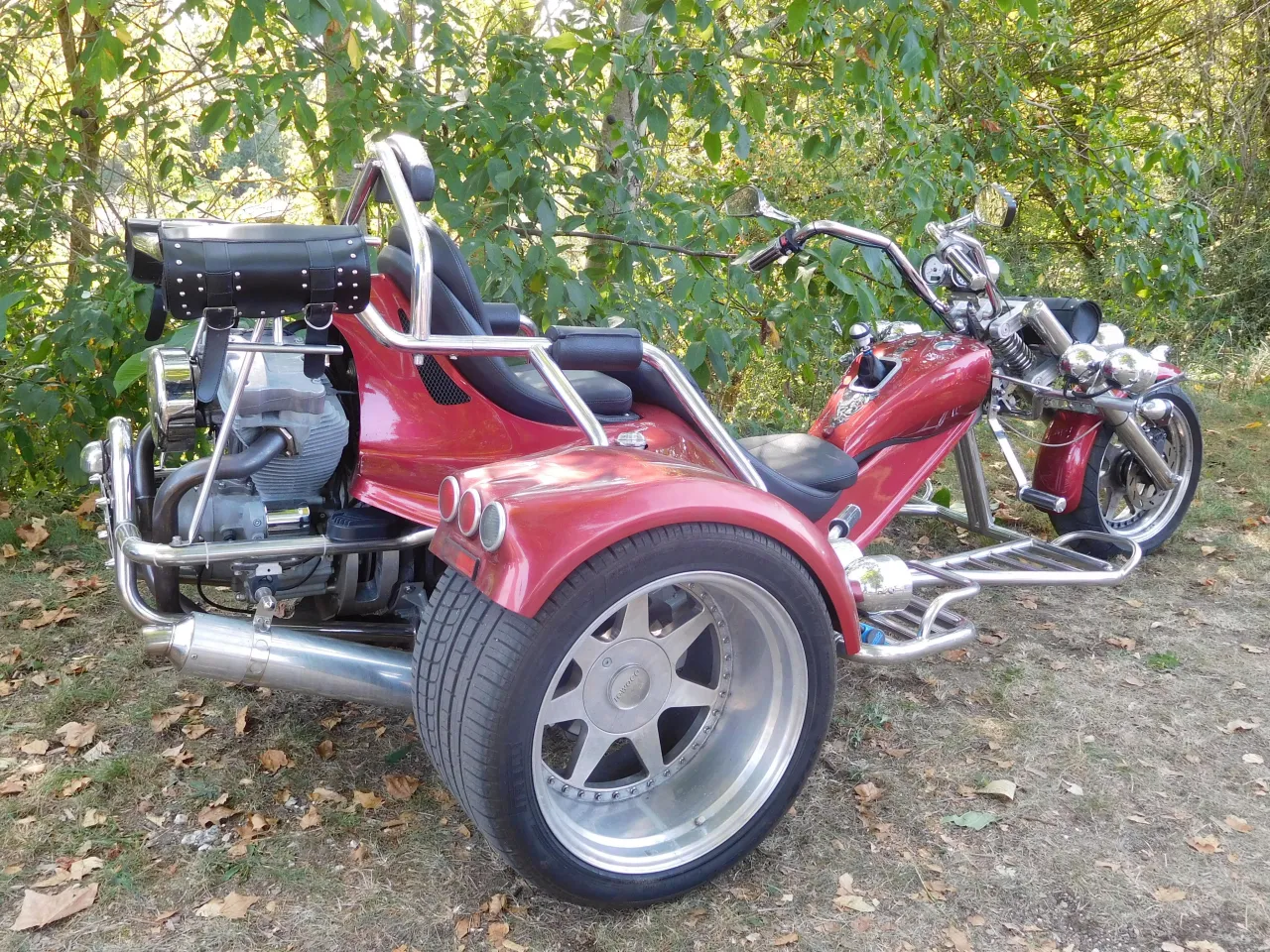Rewaco trike rear and side view