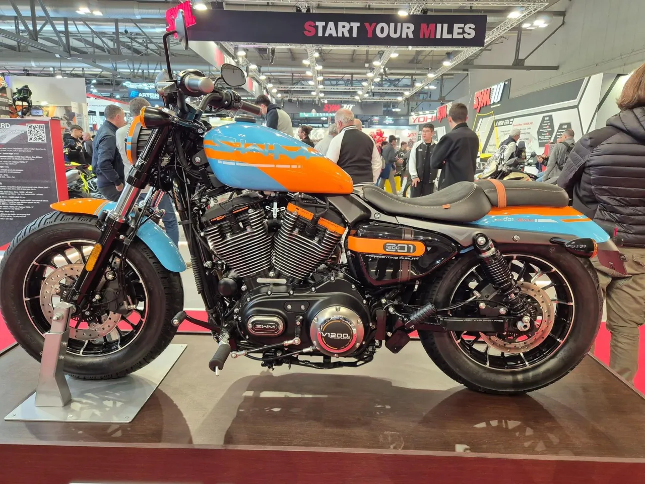 SWM V1200 Stormbreaker adventure motorcycle 2025
