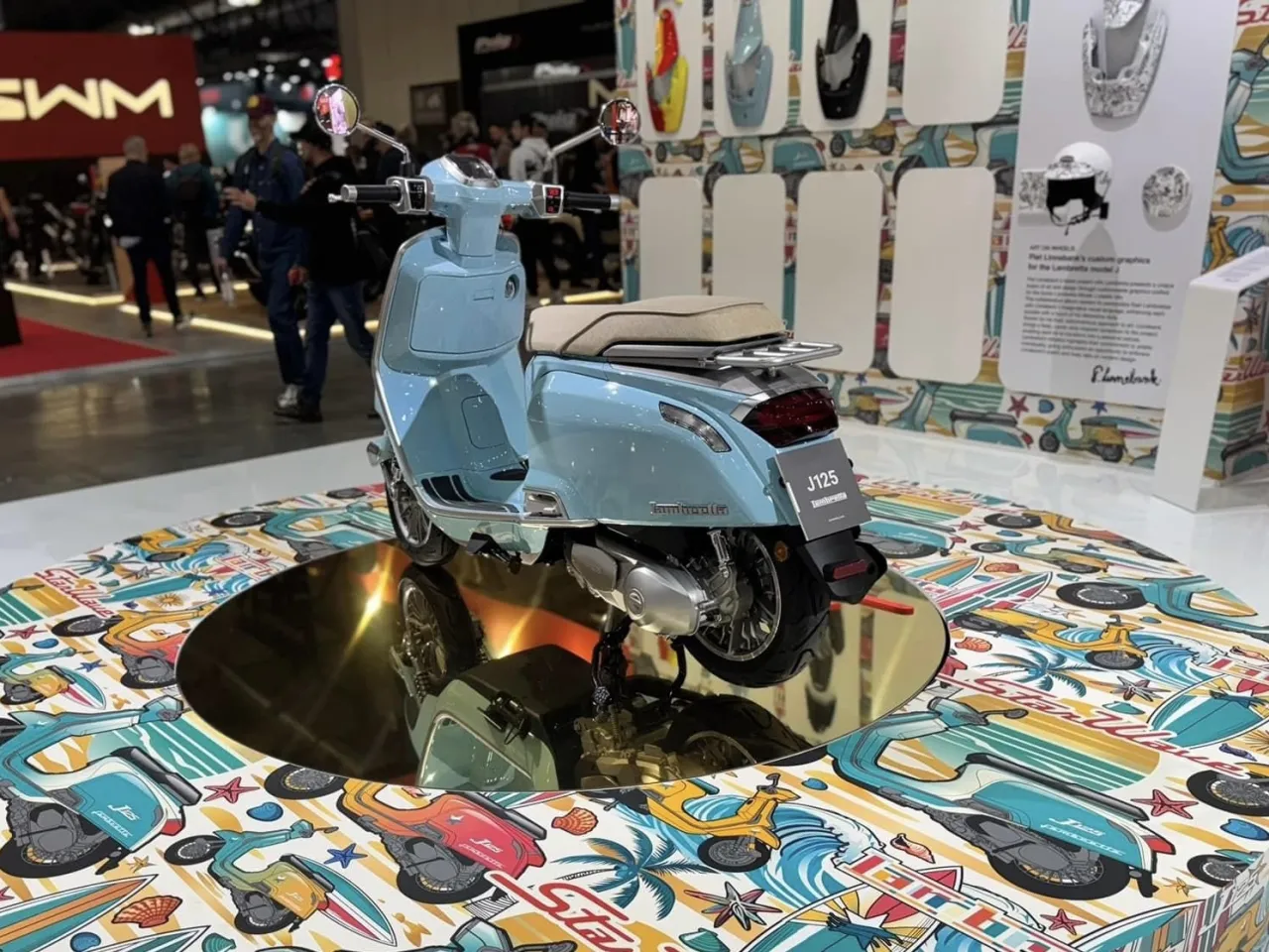 Moderne Lambretta J125 scooter