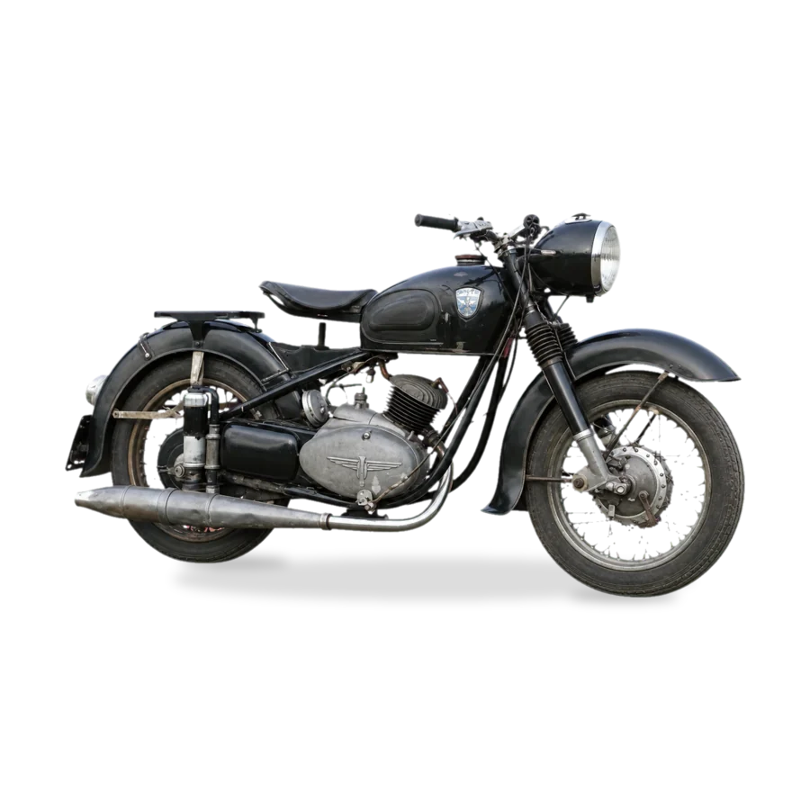 Adler MB 150 classic German motorcycle