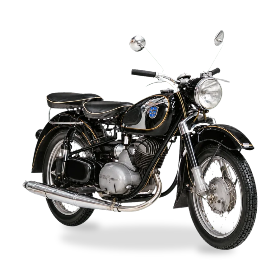 Adler MB 201 classic single-cylinder motorcycle