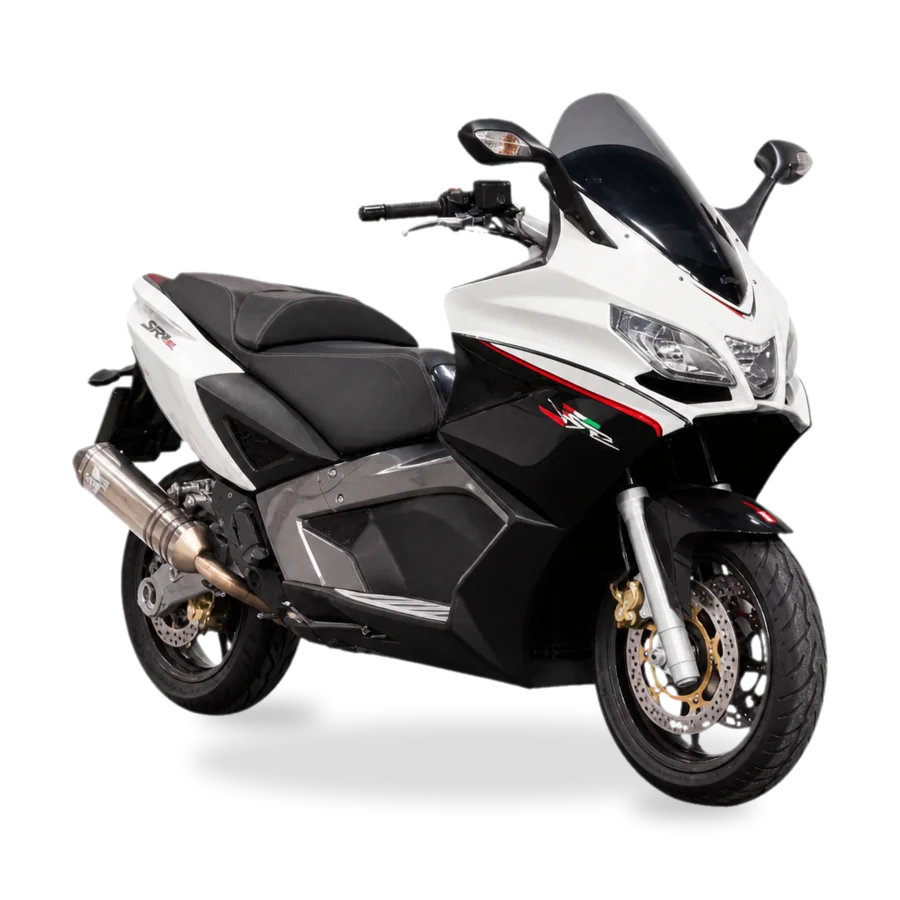 Aprilia SRV 850 maxi-scooter side profile