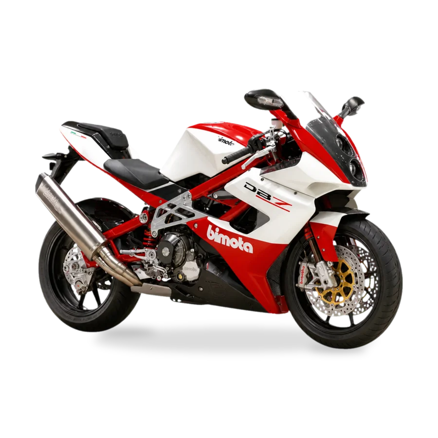 Bimota DB7 Italian superbike in side view