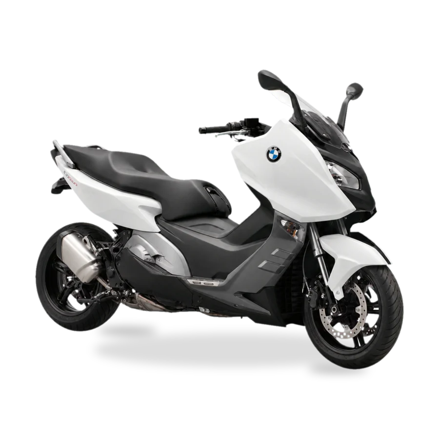 BMW C 600 Sport side view in grey