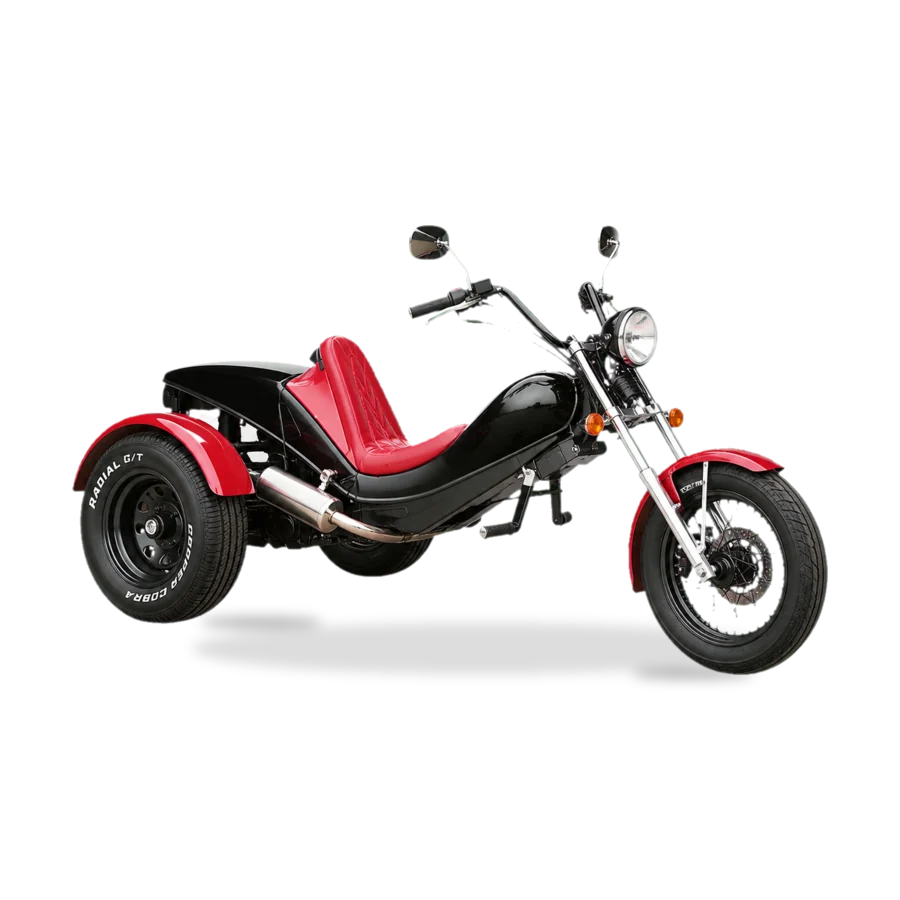 Boom Highway three-wheeled cruiser trike