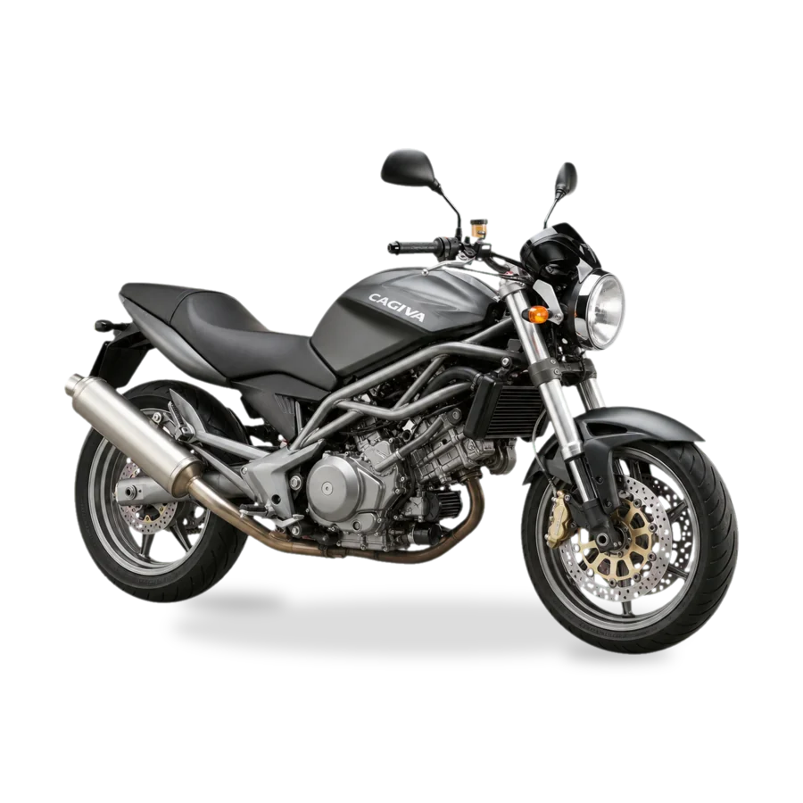 Cagiva Raptor 650 naked motorcycle side profile