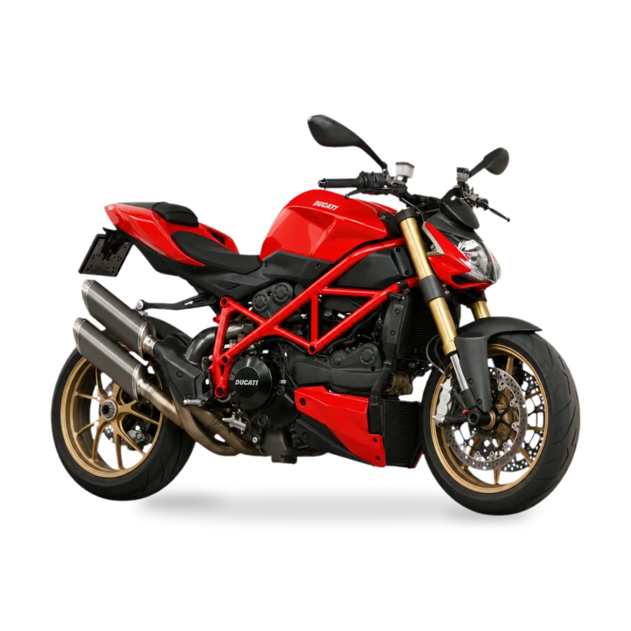 Ducati Streetfighter 848 naked bike side view