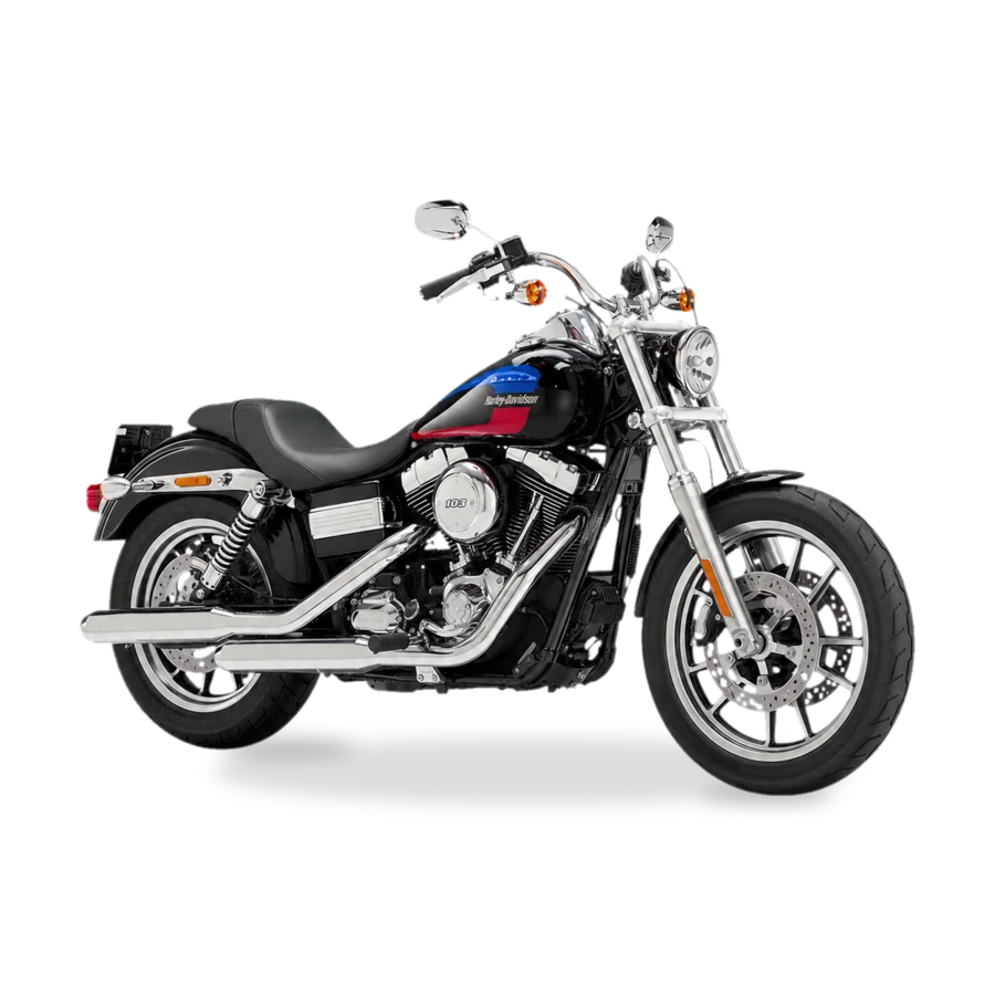 Harley-Davidson Low Rider cruiser side profile