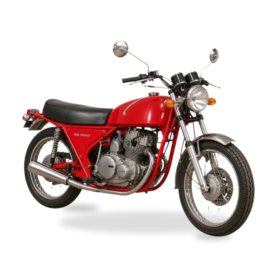 1974 Harley-Davidson Aermacchi SS 350 side profile