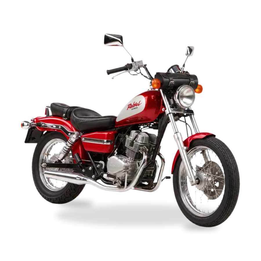 Honda CA 125 Rebel light V-twin cruiser