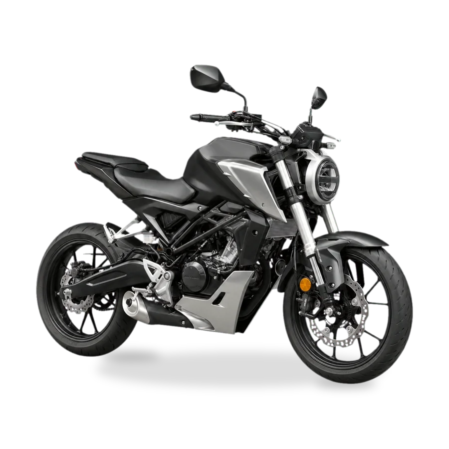 Honda CB125R side view