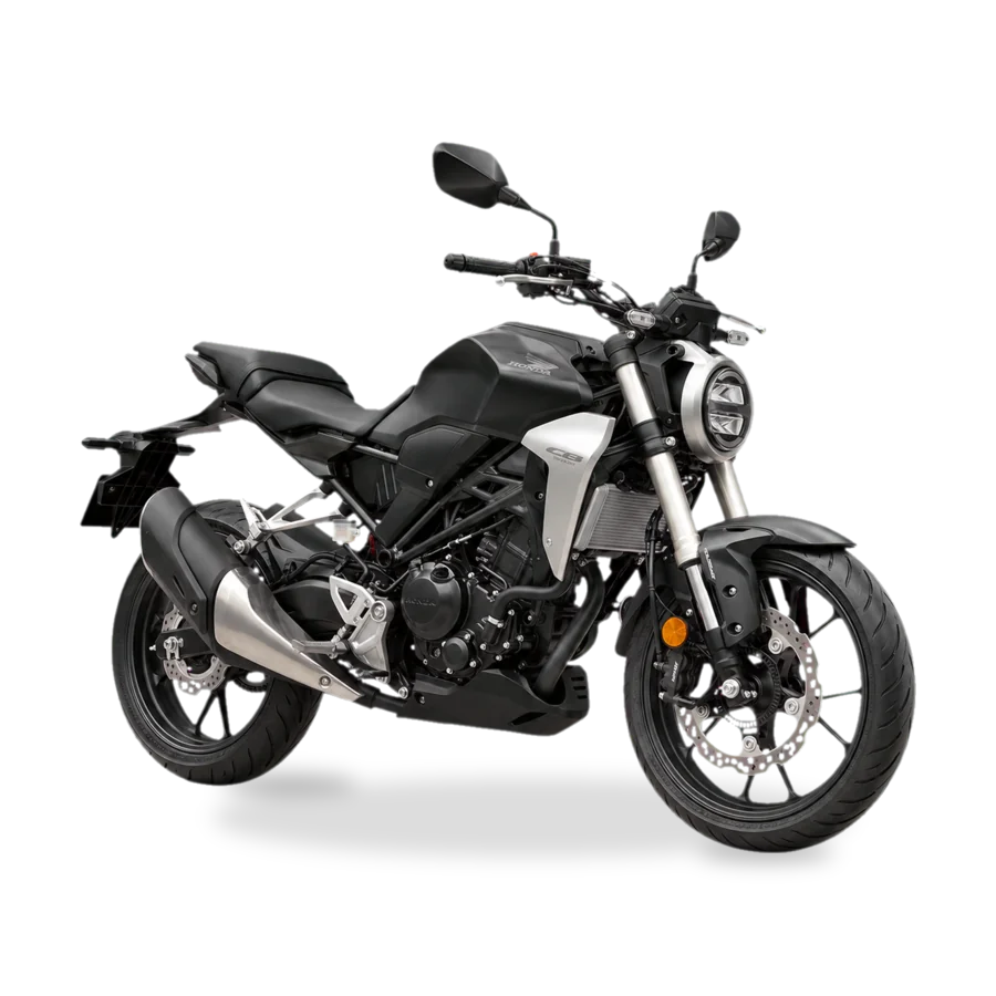 Honda CB300R naked bike side profile Paris Motor Show 2018