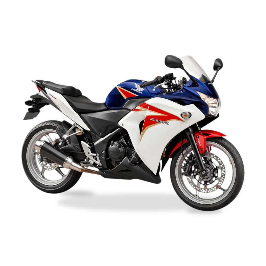 Honda CBR250R sportbike side profile