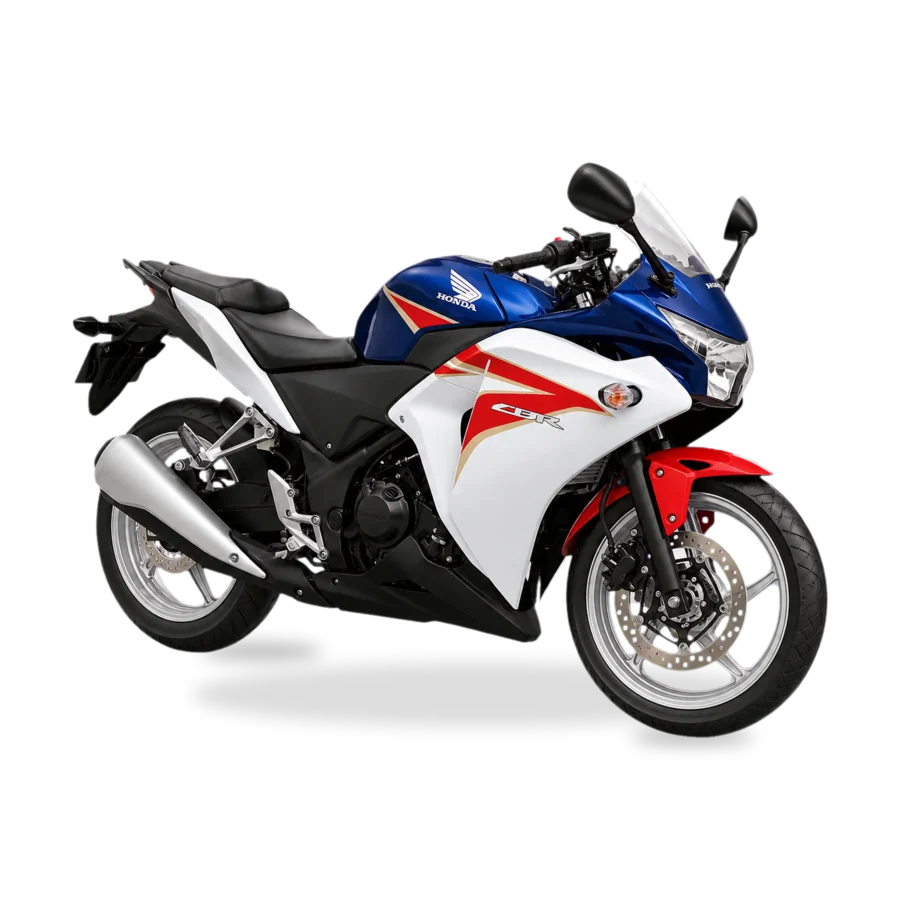 Honda CBR250R sports motorcycle side view