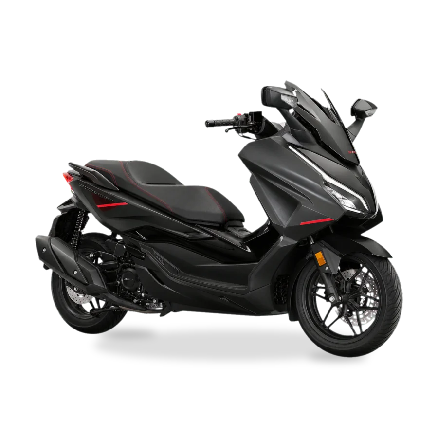 Honda Forza 350 maxi-scooter side view