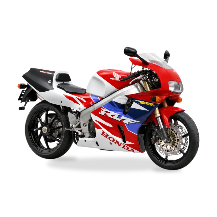 1995 Honda RVF750R RC45 superbike side profile