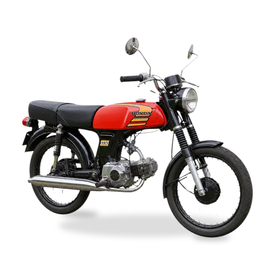 Honda SS 50 right-side view