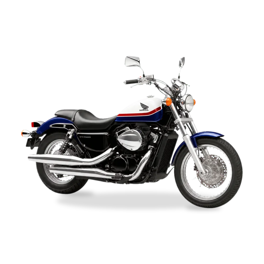 Honda VT750S cruiser side profile
