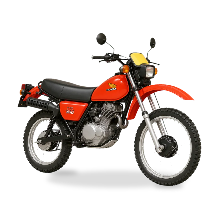 Honda XL 500 R, side profile