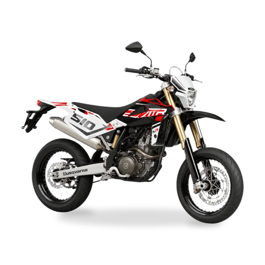 Husqvarna SMR510 supermoto side profile