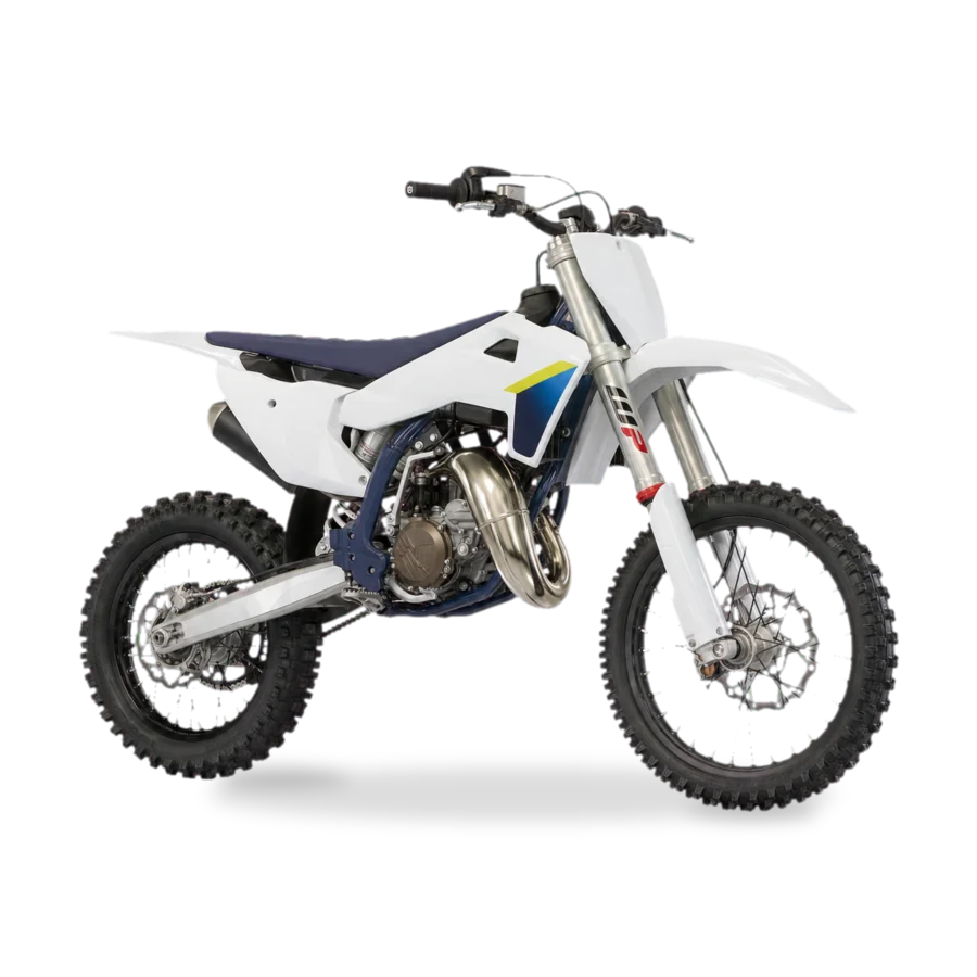 Husqvarna TC 85 youth motocross bike right side