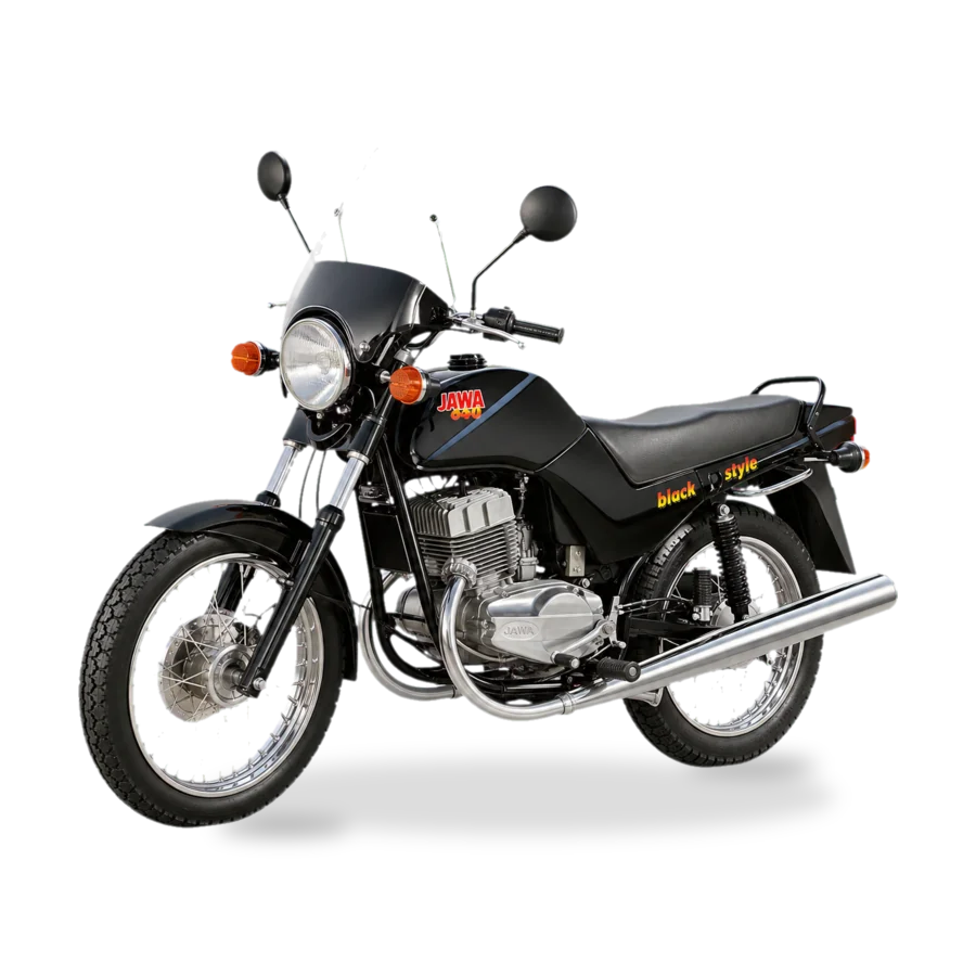 Jawa 640 classic two-stroke motorcycle