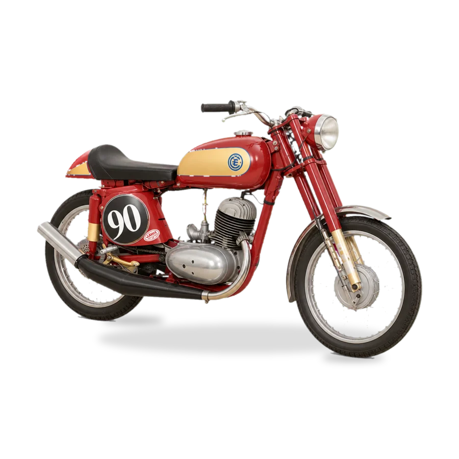 Jawa 90 light classic two-stroke motorcycle