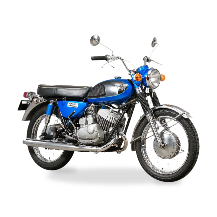 1968 Kawasaki A7 Avenger 350cc two-stroke twin