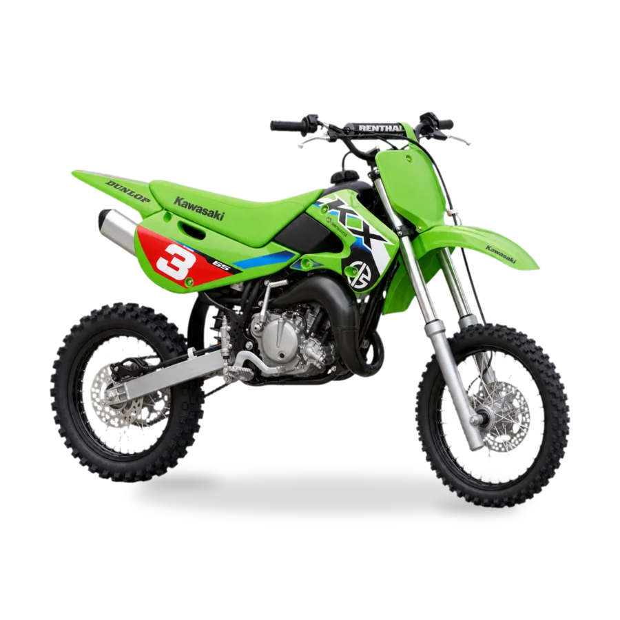 Kawasaki KX 65 youth motocross bike