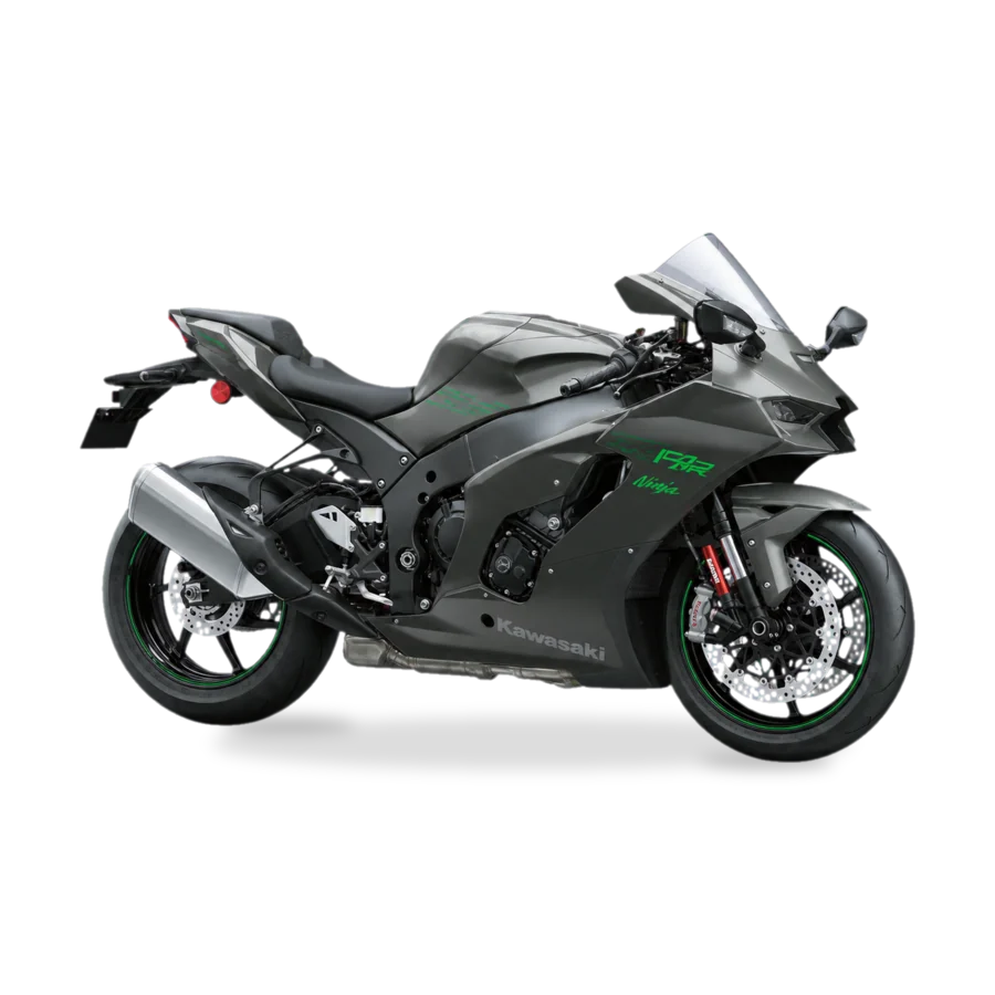 Kawasaki Ninja ZX-10RR supersport motorcycle side view