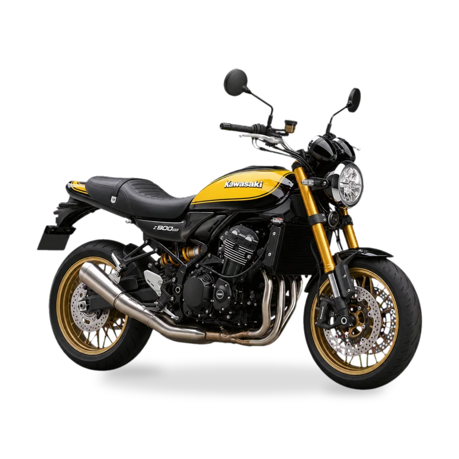 Kawasaki Z 900 RS retro naked side profile
