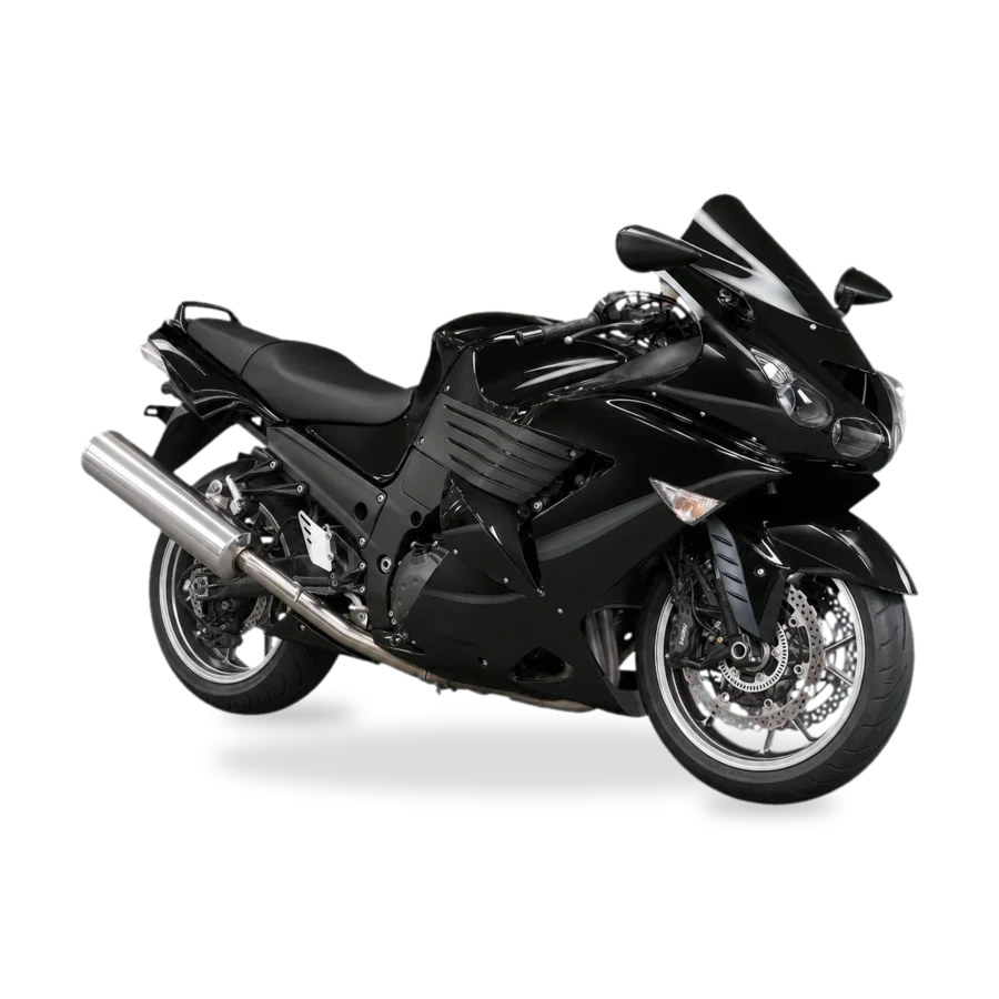 Kawasaki ZZR 1400 hypersport tourer side profile