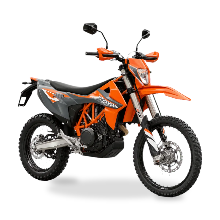 KTM 690 Enduro R road-legal enduro side profile