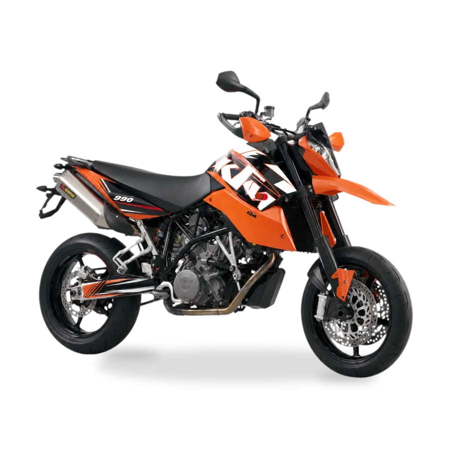 KTM 990 Supermoto V-twin supermoto street bike