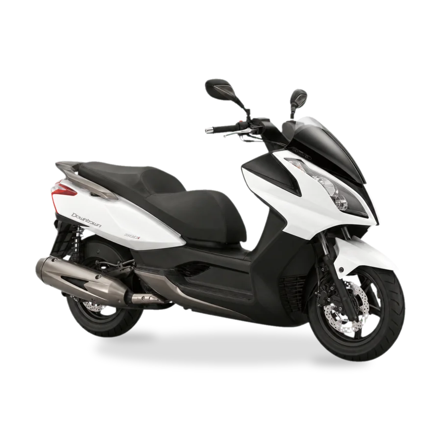 Kymco Downtown 300i maxi-scooter side view