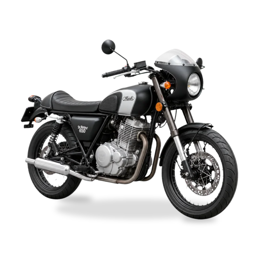 Mash Six Hundred 650 retro naked motorcycle