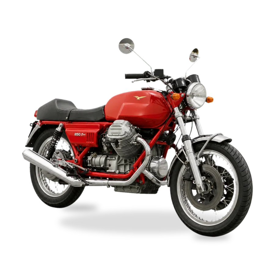 Moto Guzzi 850 T side profile