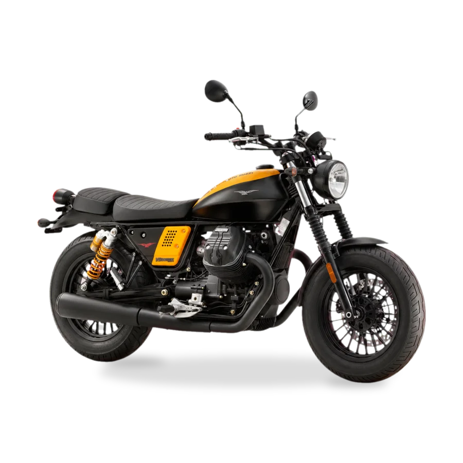 Moto Guzzi V9 Bobber side profile