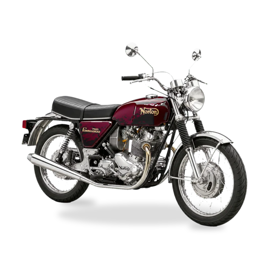 1970 Norton Commando 750 side profile