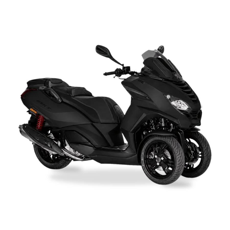 Peugeot Metropolis GT tilting three-wheeler scooter side profile