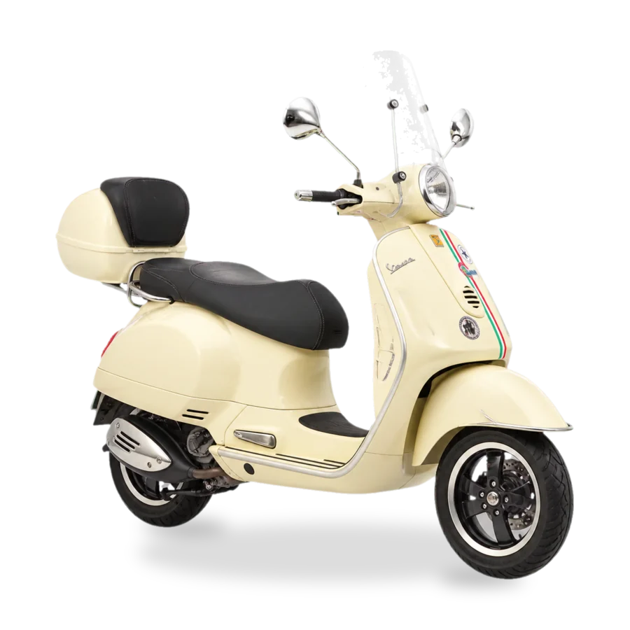 Piaggio GT 200 touring scooter side view